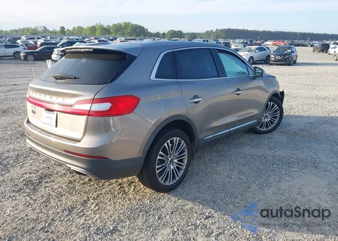2017 Lincoln Mkx Reserve from USA, damaged, VIN 2LMPJ6LR3HBL37314